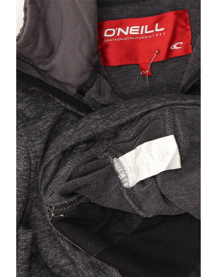 O'Neill Damen-Trainingsanzugoberteil, Jacke, UK 10, Größe S, grau geflecktes Polyester