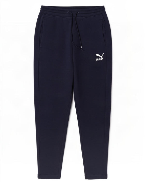 Puma Herren-Trainingshose, Größe S, marineblau, Baumwolle
