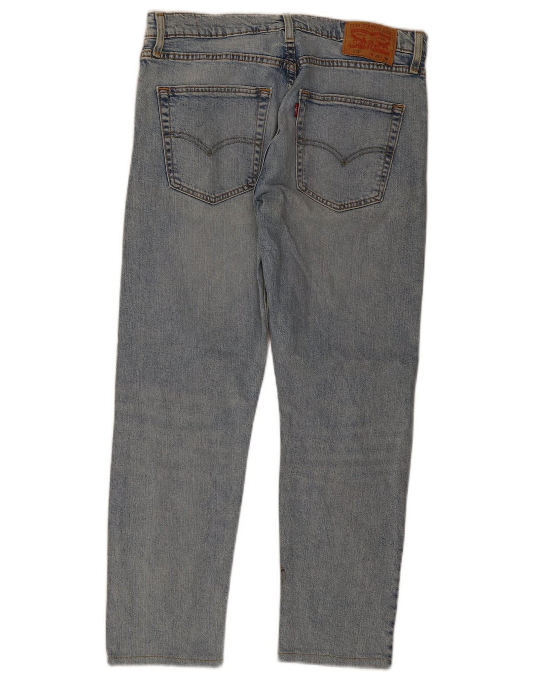 Levi's Herren 512 Distressed Slim Tapered Jeans W33 L27 Blau