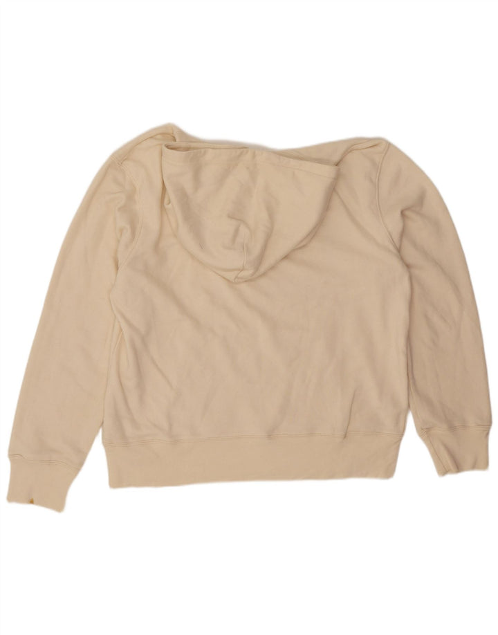 Gap Herren-Kapuzenpullover mit Grafik, groß, beige Baumwolle