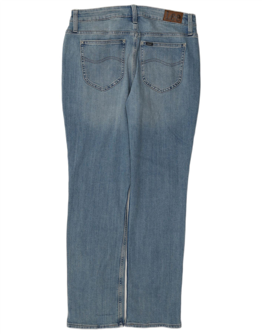 Lee Herren-Jeans mit mittelhohem Bund und normaler Passform, gerade Passform, W29, L31, blaue Baumwolle