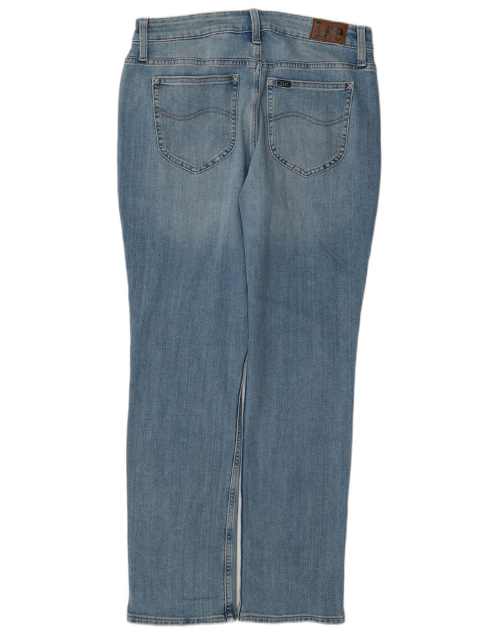 Lee Herren-Jeans mit mittelhohem Bund und normaler Passform, gerade Passform, W29, L31, blaue Baumwolle