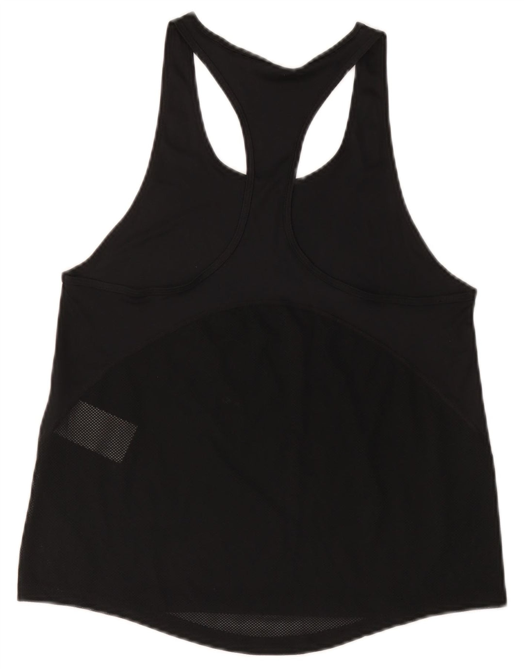 Nike Damen Dri Fit Weste Top UK 10 Small Schwarz Polyester