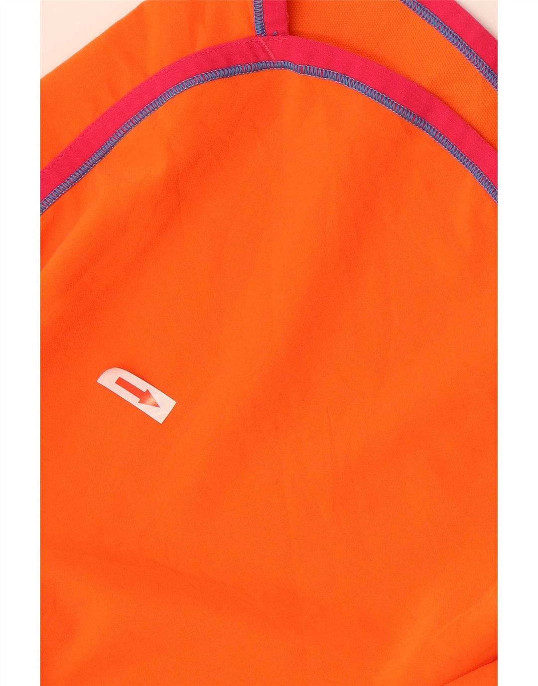 Under Armour Damen Sportshorts UK 8 Small Orange gestreift Polyester