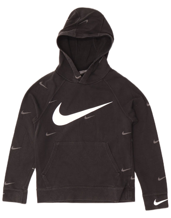 Nike Jungen Graphic Standard Fit Hoodie Pullover 10–11 Jahre Medium Schwarz