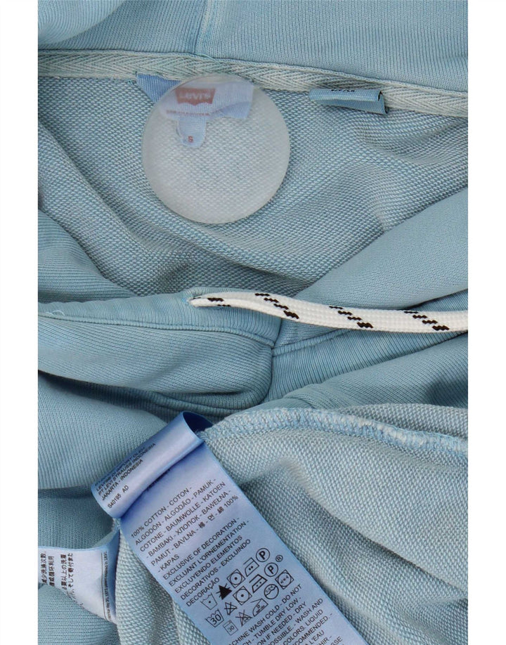 Levi's Herren-Kapuzenpullover, klein, aus blauer Baumwolle
