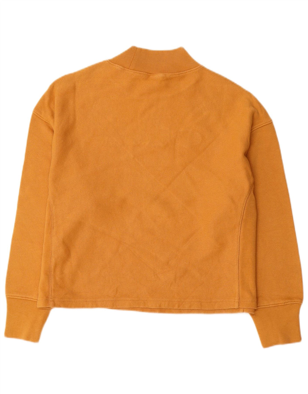 Champion Womens Graphic Oversized Sweatshirt Pullover UK 10 Small Gelb
