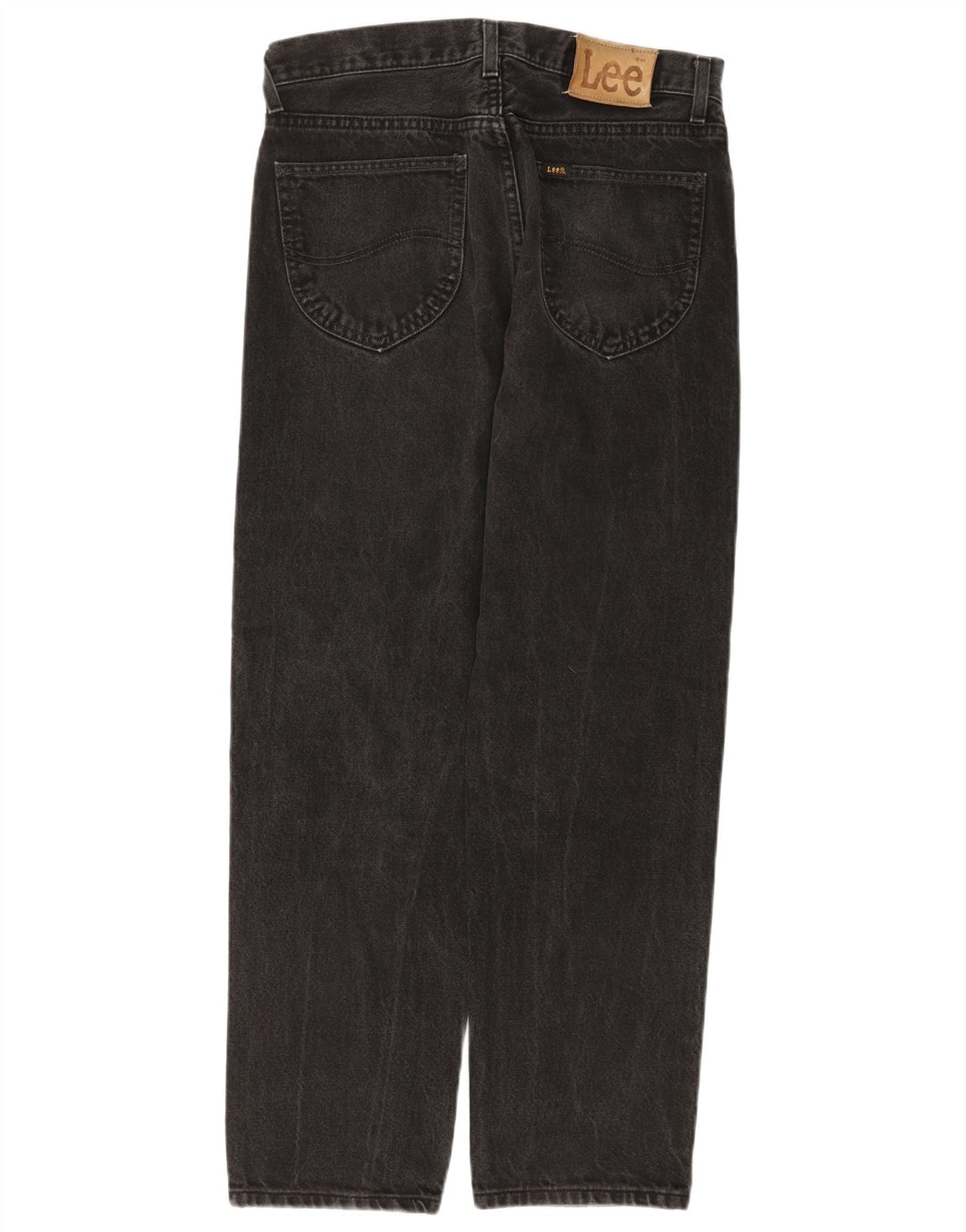 Lee Herren Straight Jeans W30 L30 Schwarz
