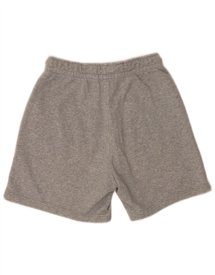Jordan Herren-Sportshorts, klein, grau gefleckte Baumwolle