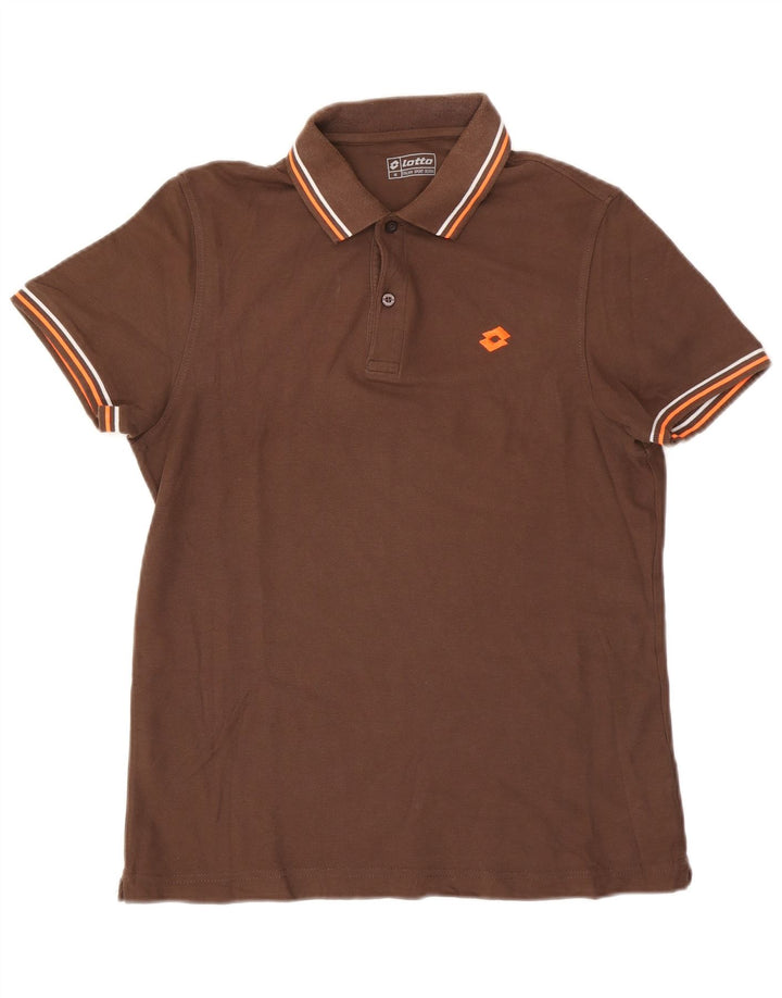 Lotto Herren Poloshirt Mittelbraun