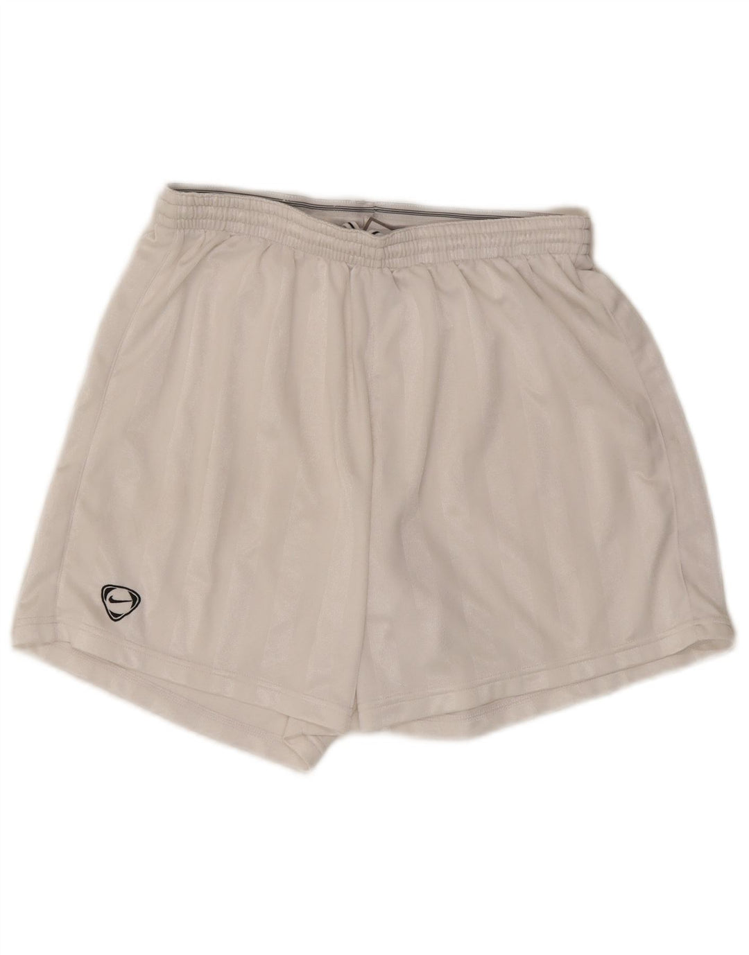 NIKE Herren Sportshorts Mittelweiß gestreift