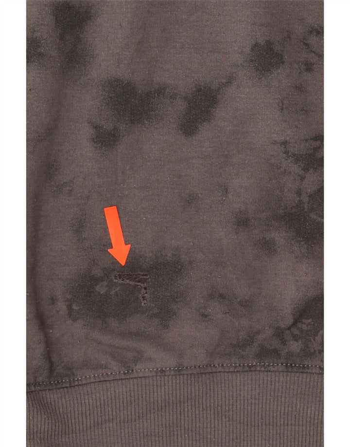 LEVI'S Kapuzenpullover für Jungen, 13–14 Jahre, graues Batik-Polyester