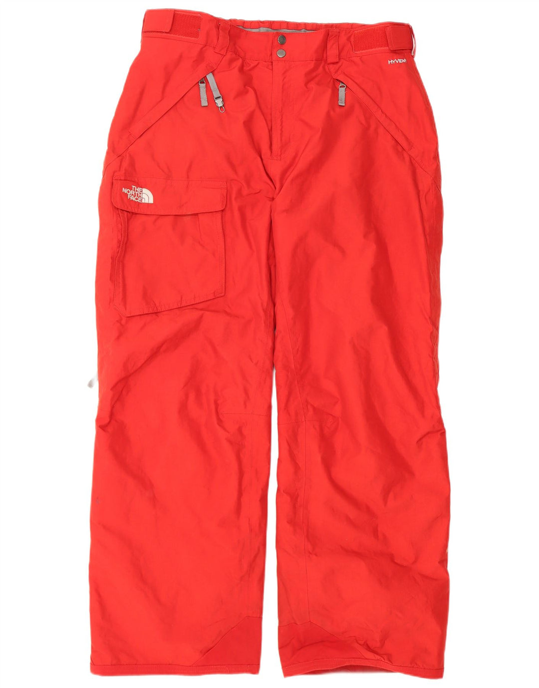 The North Face Herren Karotten-Skihose, großes rotes Nylon