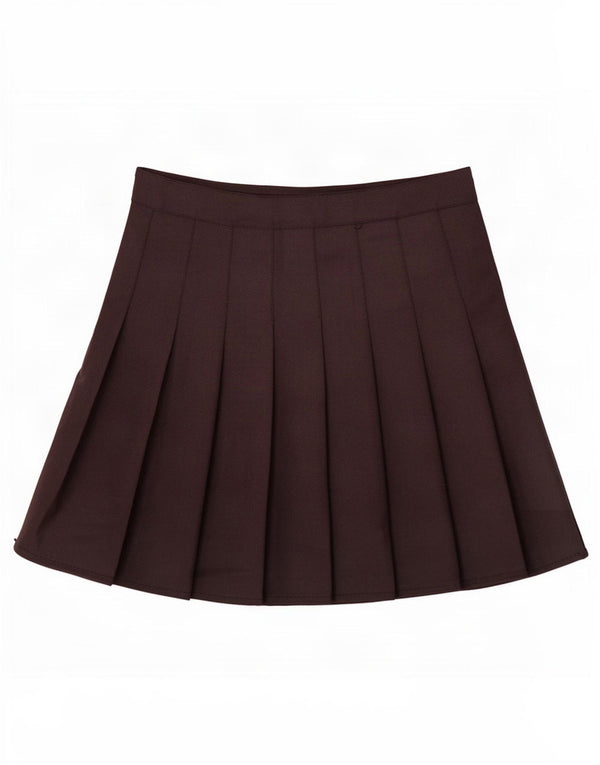 Vintage Womens Mini Pleated Skirt Medium W26 Black