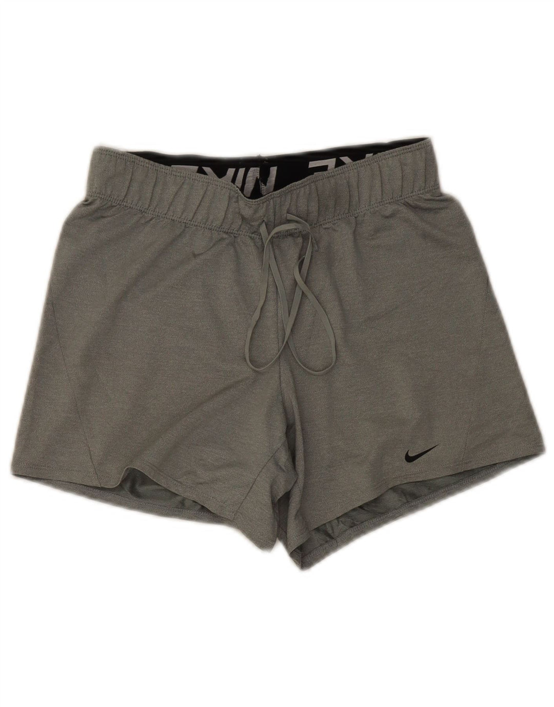 Nike Damen Dri Fit Sport Shorts UK 6 XS Grau Polyester