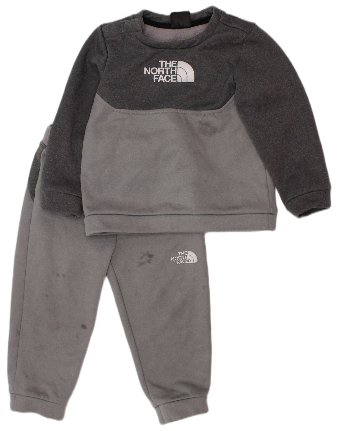 Kompletter Trainingsanzug für Jungen von THE NORTH FACE, 18–24 Monate, Grau, Farbblock