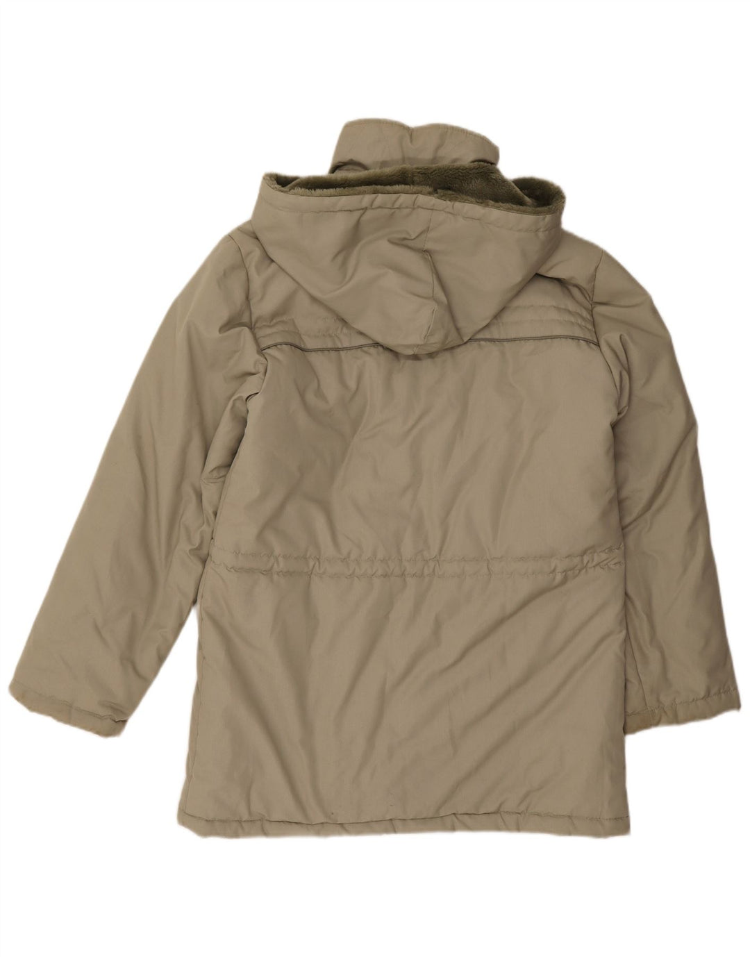 Canda Herren-Parka mit Kapuze, lockere Passform, Größe 46, klein, grün
