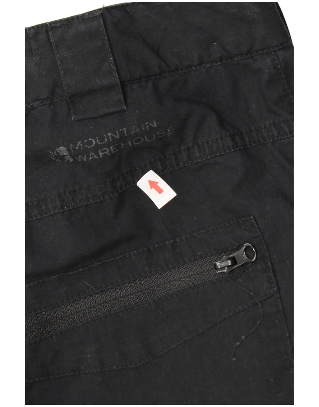 Mountain Warehouse Gerade Herren-Cargohose, W32, L31, Schwarz, Polyester