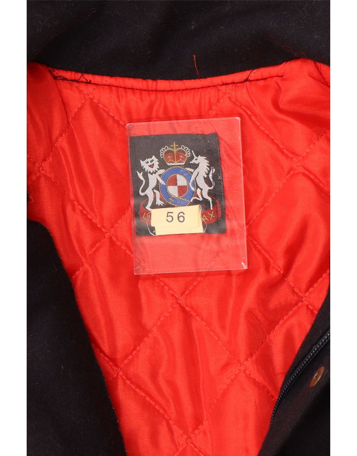 VINTAGE Herren Windjacke IT 56 3XL Marineblau