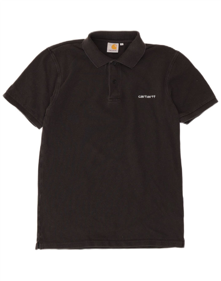 Carhartt Herren Poloshirt Small Schwarz Baumwolle
