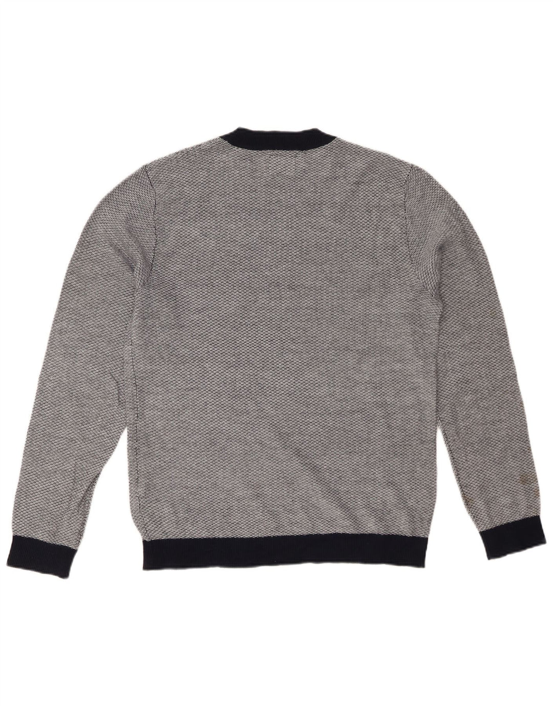 JACK & JONES Herren-Pullover mit Rundhalsausschnitt, groß, graues Acryl