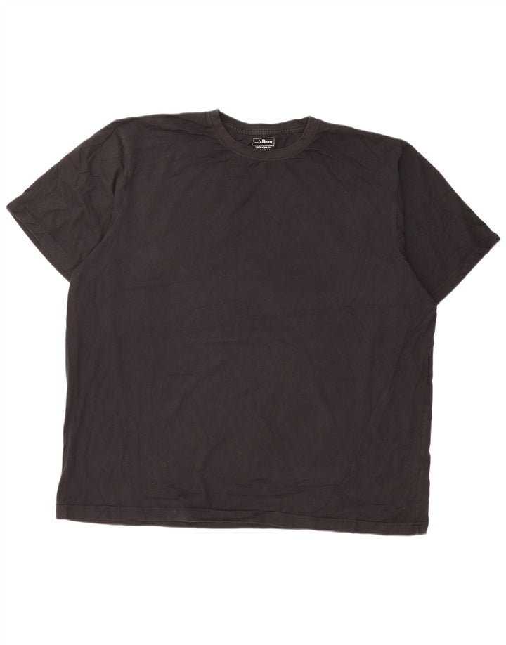 L.L.Bean Herren-T-Shirt, groß, 2XL, schwarze Baumwolle
