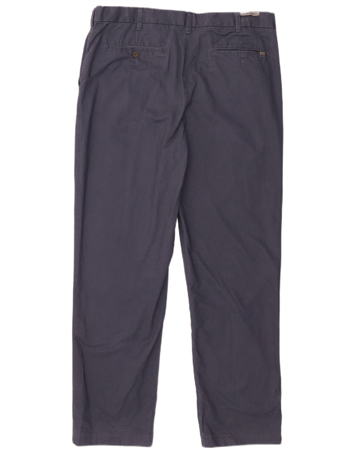 Marks & Spencer Herren-Chinohose, normal, W40, L32, Blau, Baumwolle
