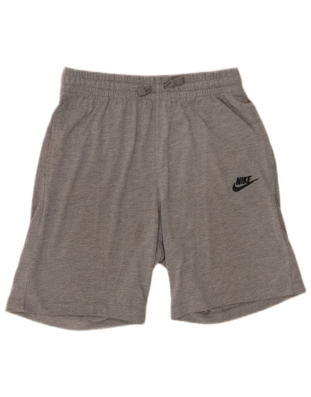 Nike Sportshorts für Jungen, 13–14 Jahre, XL, grau geflecktes Polyester