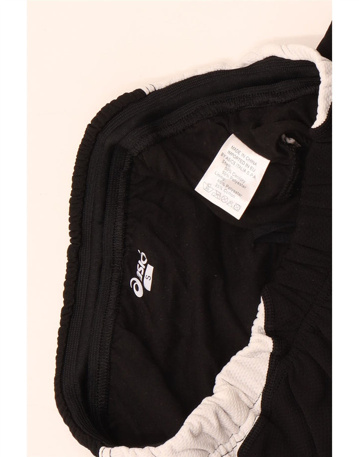 Asics Damen Sportshorts UK 8 Small Schwarz Colourblock