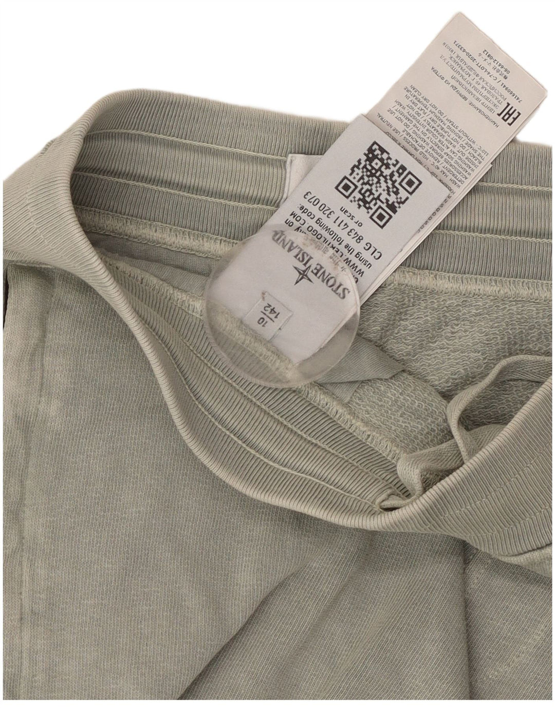 Stone Island Sportshorts für Jungen, 9–10 Jahre, graue Baumwolle