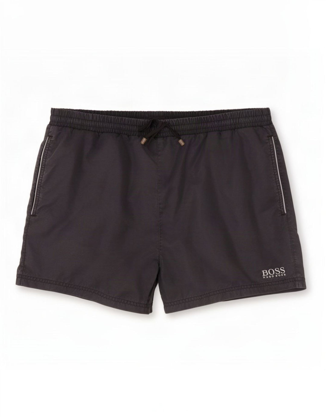 Hugo Boss Herren-Badeshorts, Größe L, Schwarz