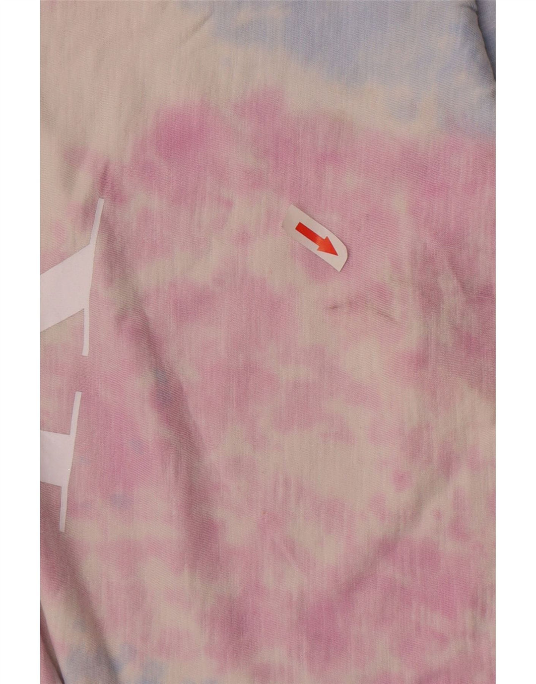 Calvin Klein Jeans Damen Übergroßes grafisches T-Shirt-Oberteil UK 14 Mittelrosa