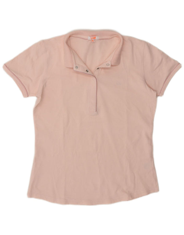 Sun68 Damen Poloshirt UK 18 XL Rosa Baumwolle