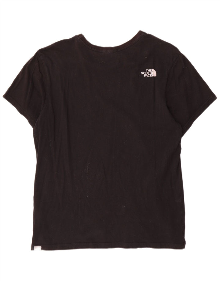The North Face Herren T-Shirt Top Large Schwarz Baumwolle
