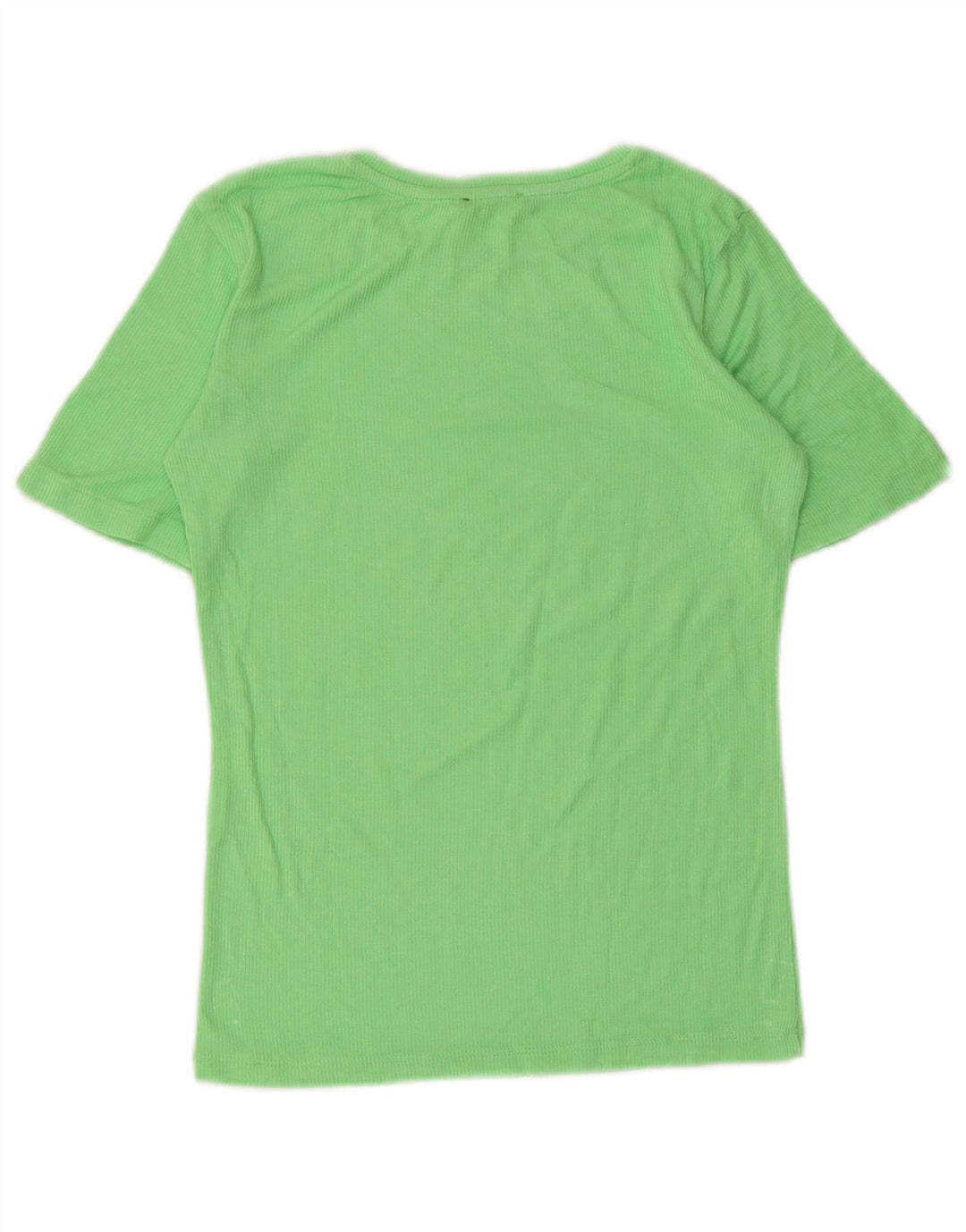 Zara Damen T-Shirt Top UK 8 Small Grün