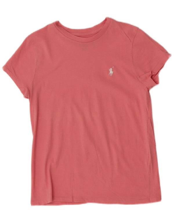 Polo Ralph Lauren Damen T-Shirt Top UK 10 Small Pink