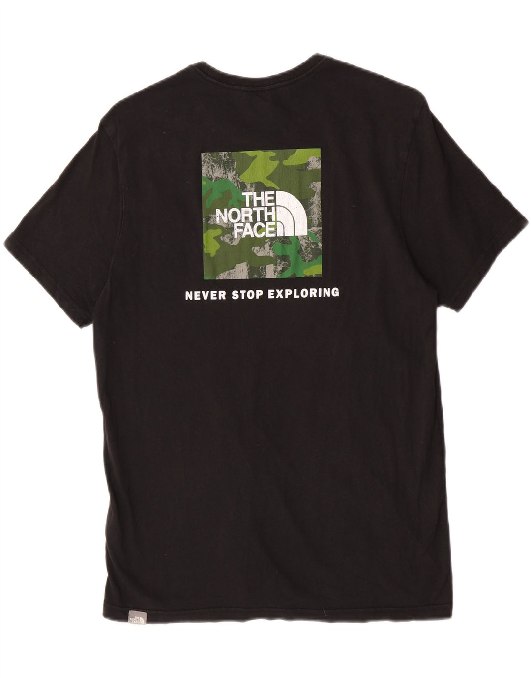 The North Face Herren-T-Shirt mit Grafik, mittelschwarze Baumwolle