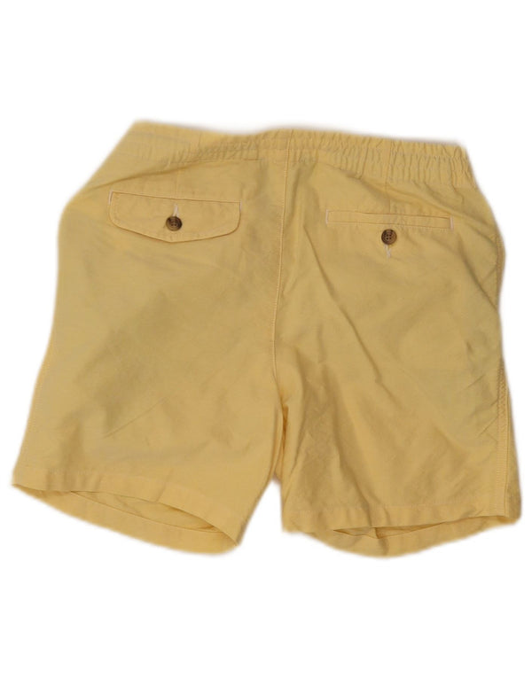 Polo Ralph Lauren Jungen-Chinoshorts, 15–16 Jahre, W28, gelbe Baumwolle