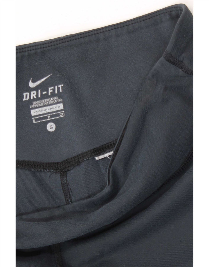 Nike Damen Dri Fit Trainingshose UK 10 Small Grau