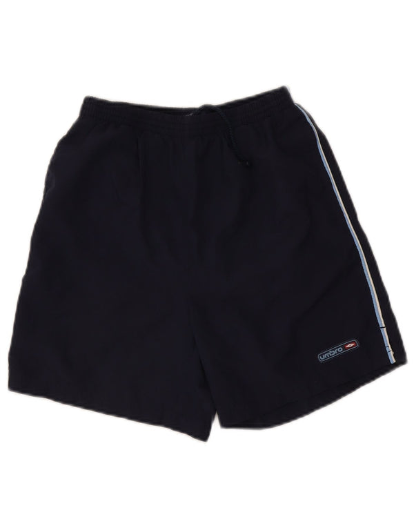 Umbro Jungen Sportshorts 12-13 Jahre XL Marineblau