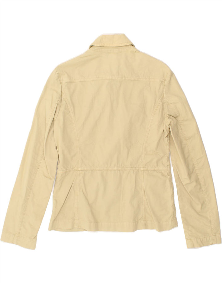 BEST COMPANY Womens Utility Jacket UK 14 Large Beige Cotton Vintage Best Company and Second-Hand Best Company from Messina Hembry 