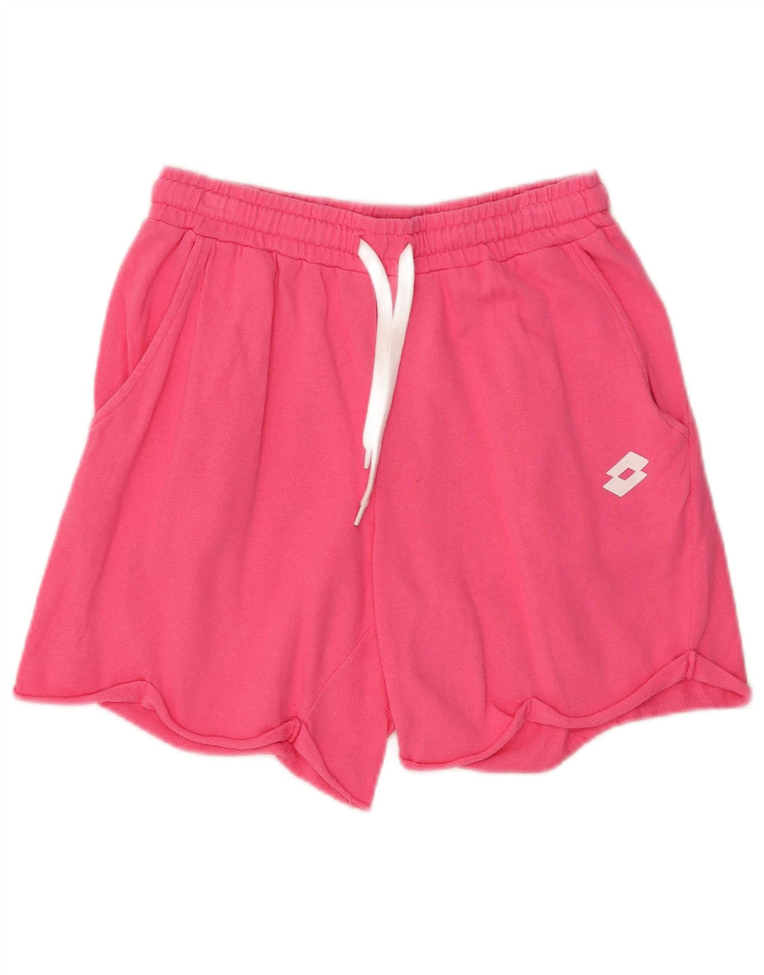 Lotto Damen Sportshorts UK 12 Mittelrosa Baumwolle