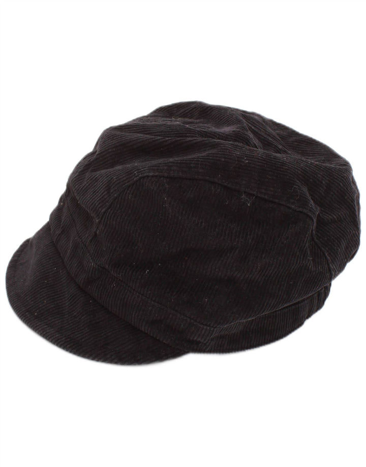 Koan Damen Cord-Zeitungsjungenmütze, groß, aus schwarzer Baumwolle