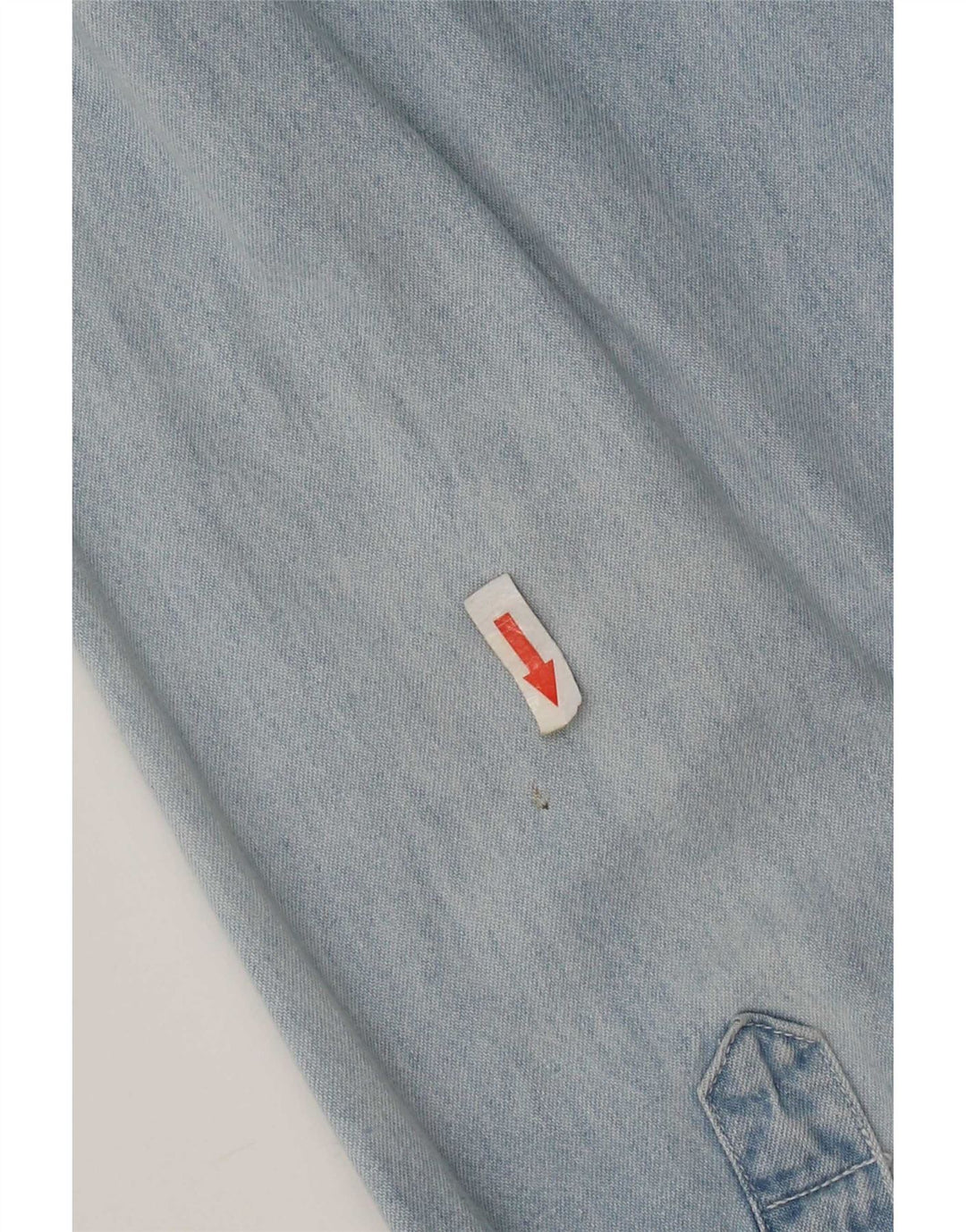 Lee Herren Yankees Jeanshemd mittelblaue Baumwolle