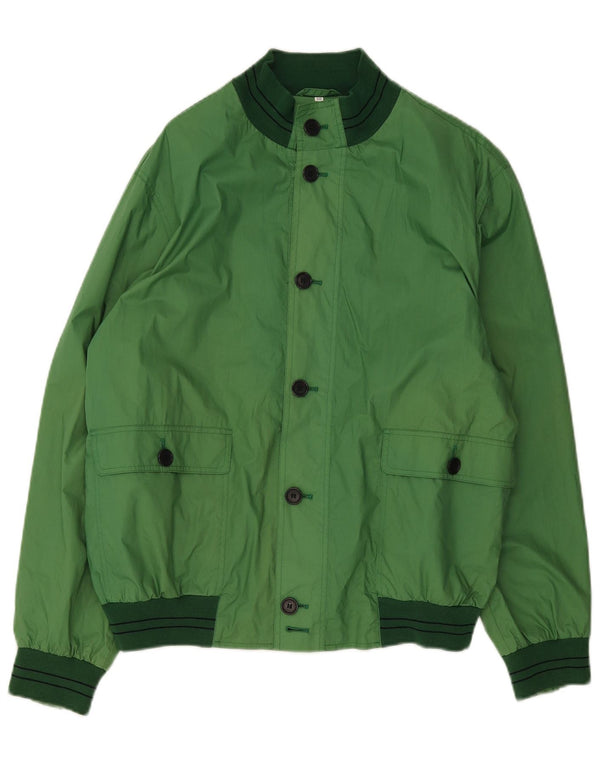 Vintage Herren Bomberjacke IT 50 Large Grün