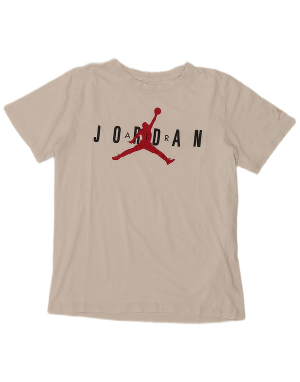 Jordan Jungen T-Shirt mit Grafik, 13–14 Jahre, XL, Weiß