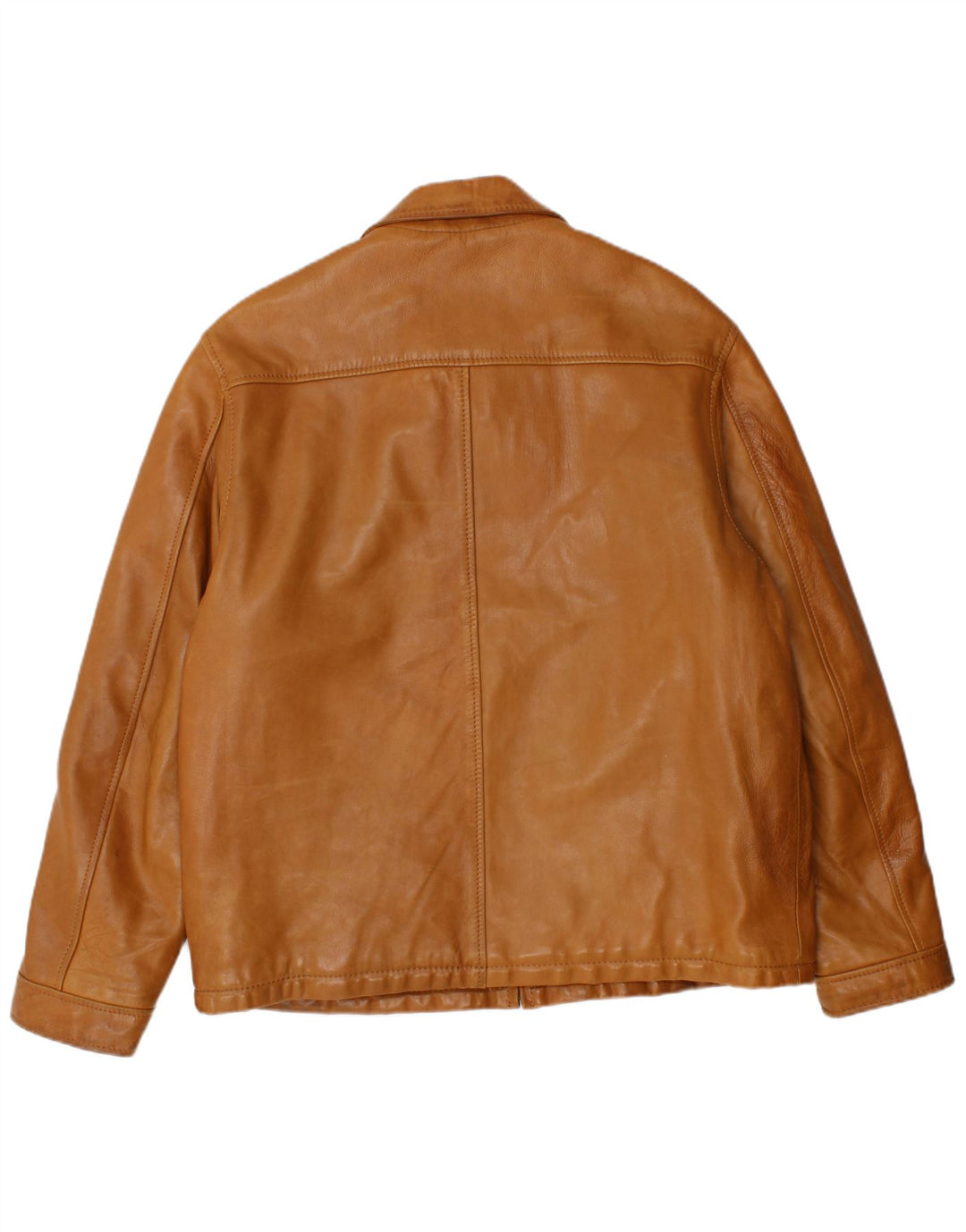 Vintage Herren Lederjacke UK 40 Großes braunes Leder