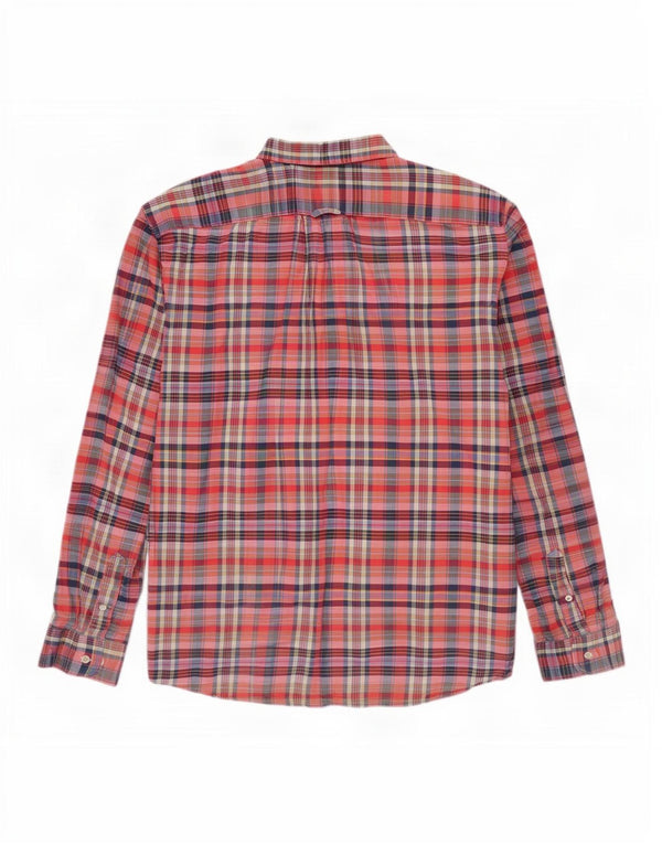 Nautica Herren Heritage Flanellhemd 2XL Mehrfarbig kariert aus Baumwolle