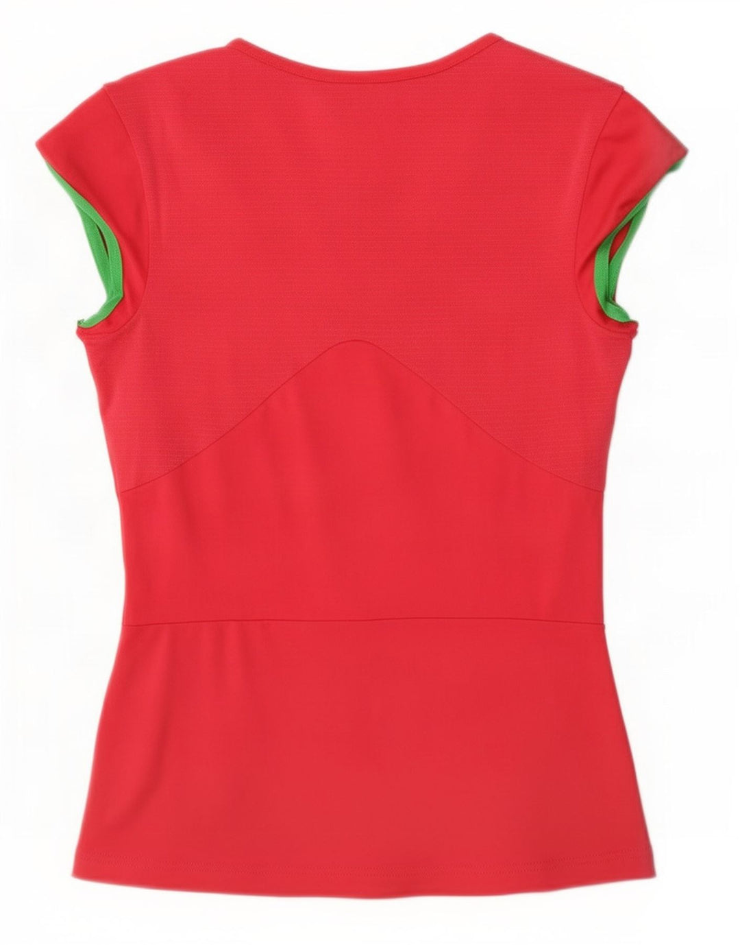 Adidas Damen Climalite T-Shirt Top UK 10 Small Rot Polyester