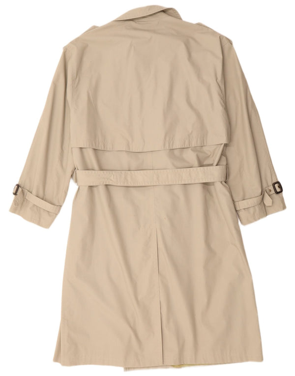 Jupiter Damen Trenchcoat UK 14 Large Beige Baumwolle